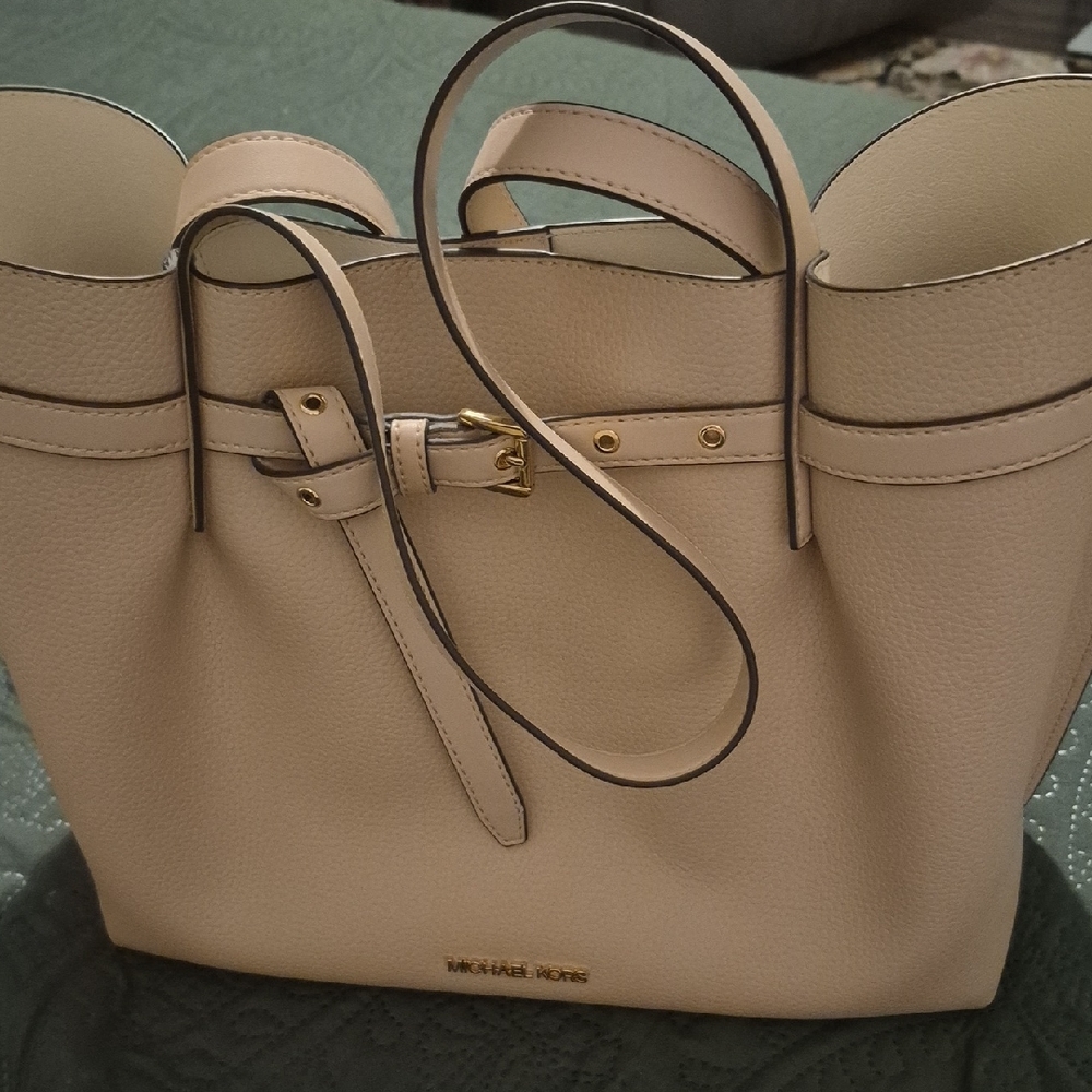 Michael Kors Beige Tote Bag